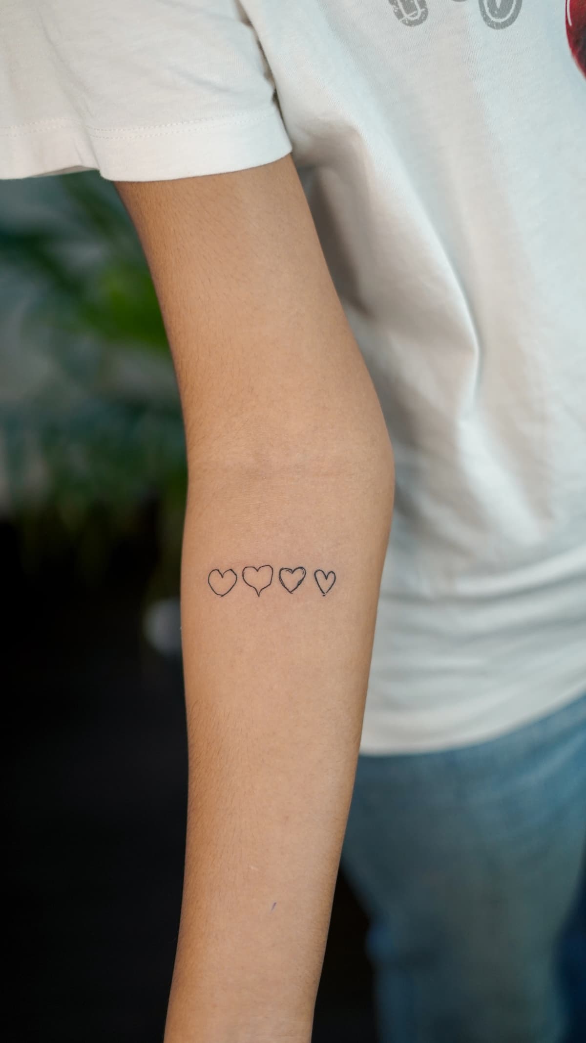 Fine line tattoo