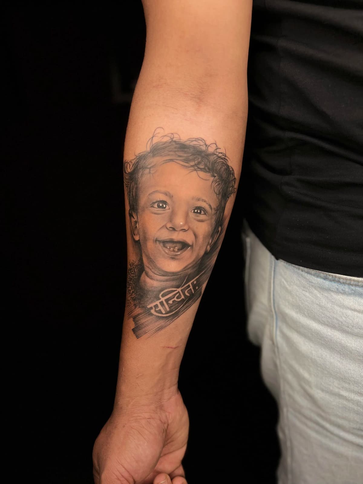Portrait tattoo