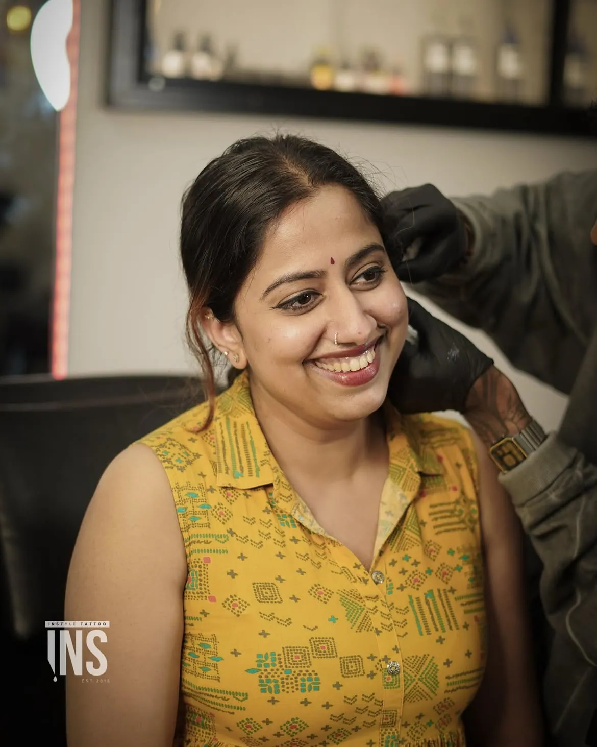 Body piercing by Instyle Tattoo Studio, Kochi