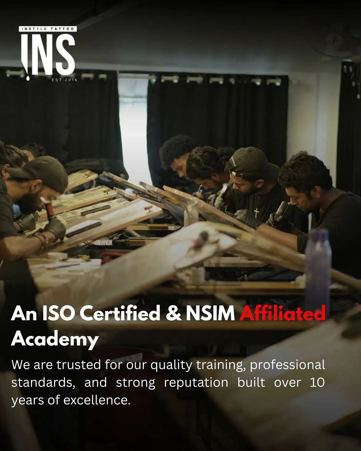 Tattoo training at InStyle Tattoo Academy