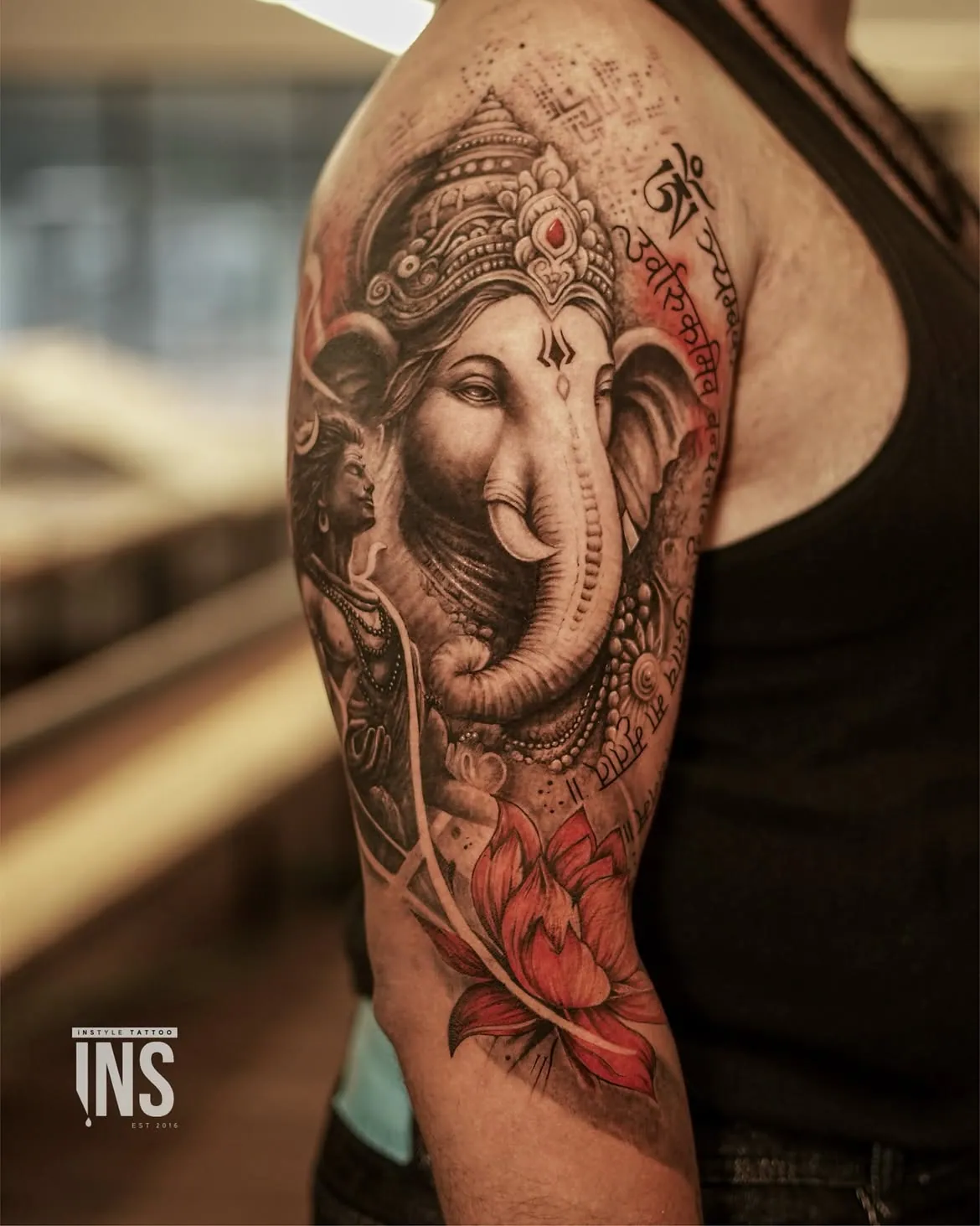 Custom tattoo by Instyle Tattoo Studio, Kochi
