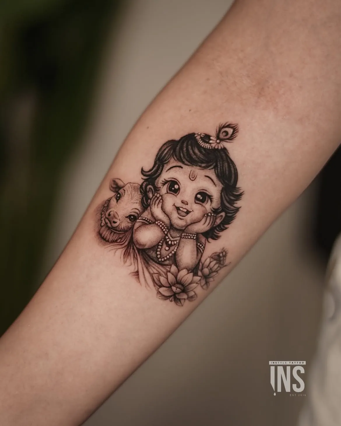 Custom tattoo by Instyle Tattoo Studio, Kochi