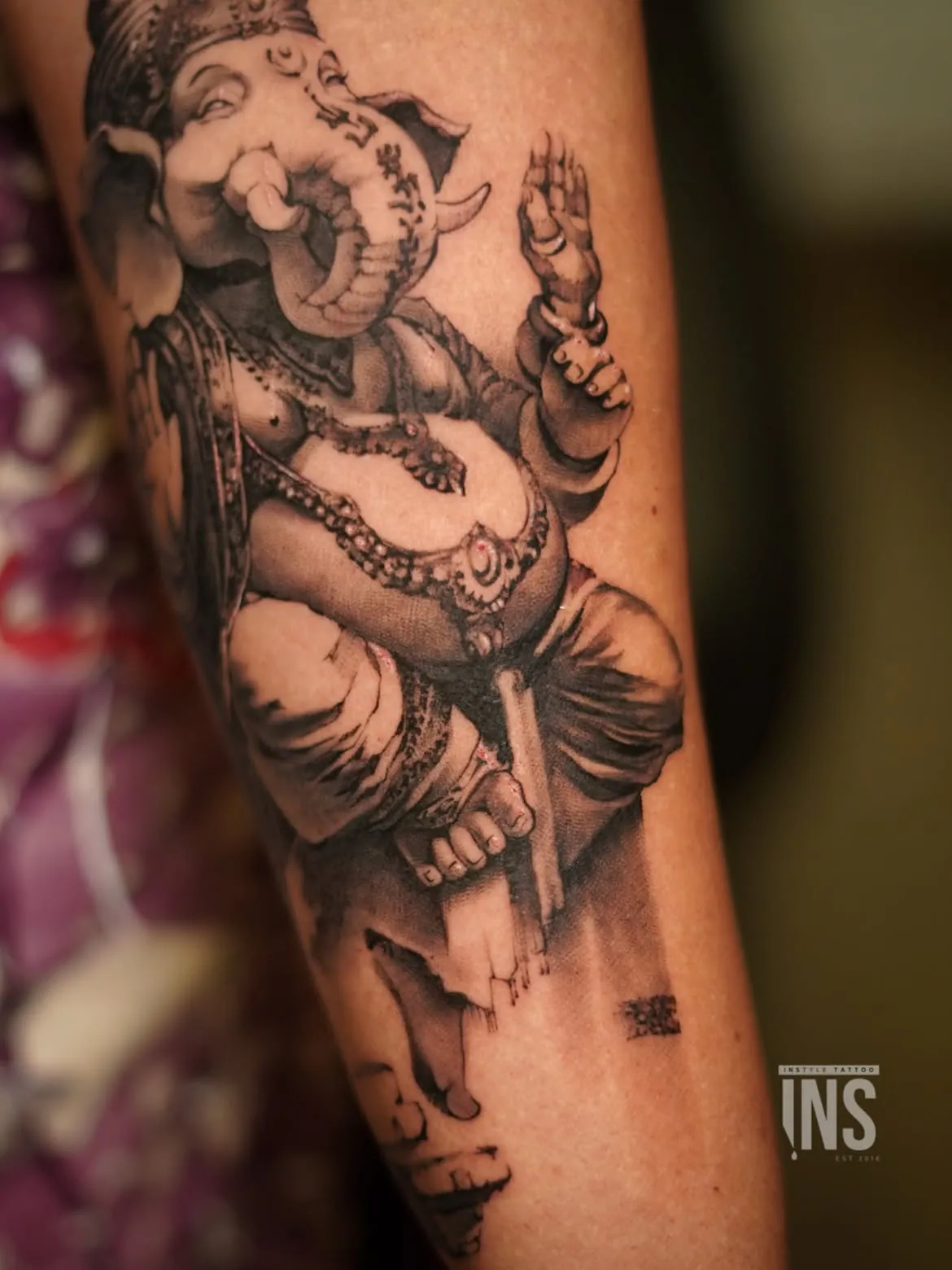 Custom tattoo by Instyle Tattoo Studio, Kochi