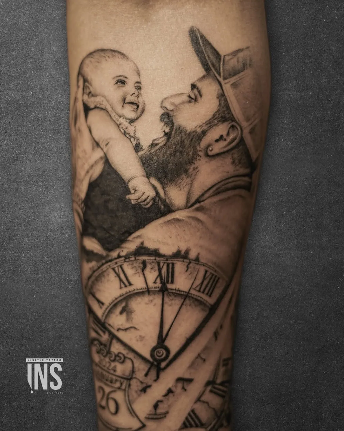 Custom tattoo by Instyle Tattoo Studio, Kochi