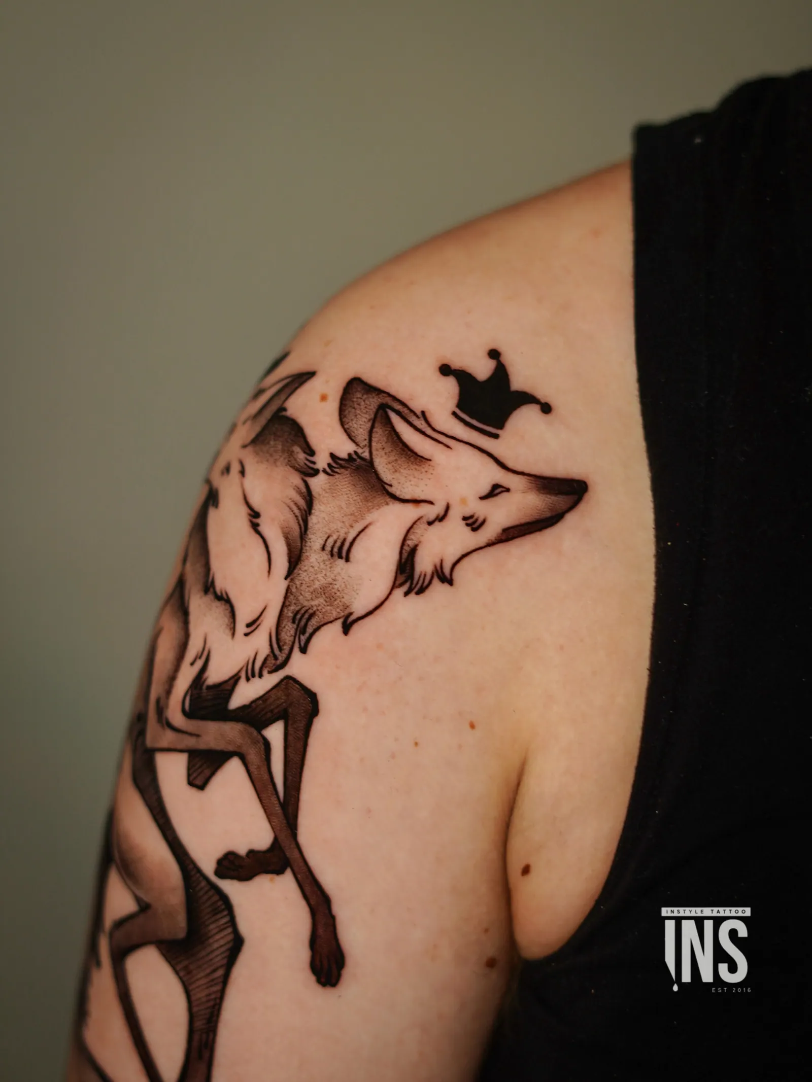 Custom tattoo by Instyle Tattoo Studio, Kochi