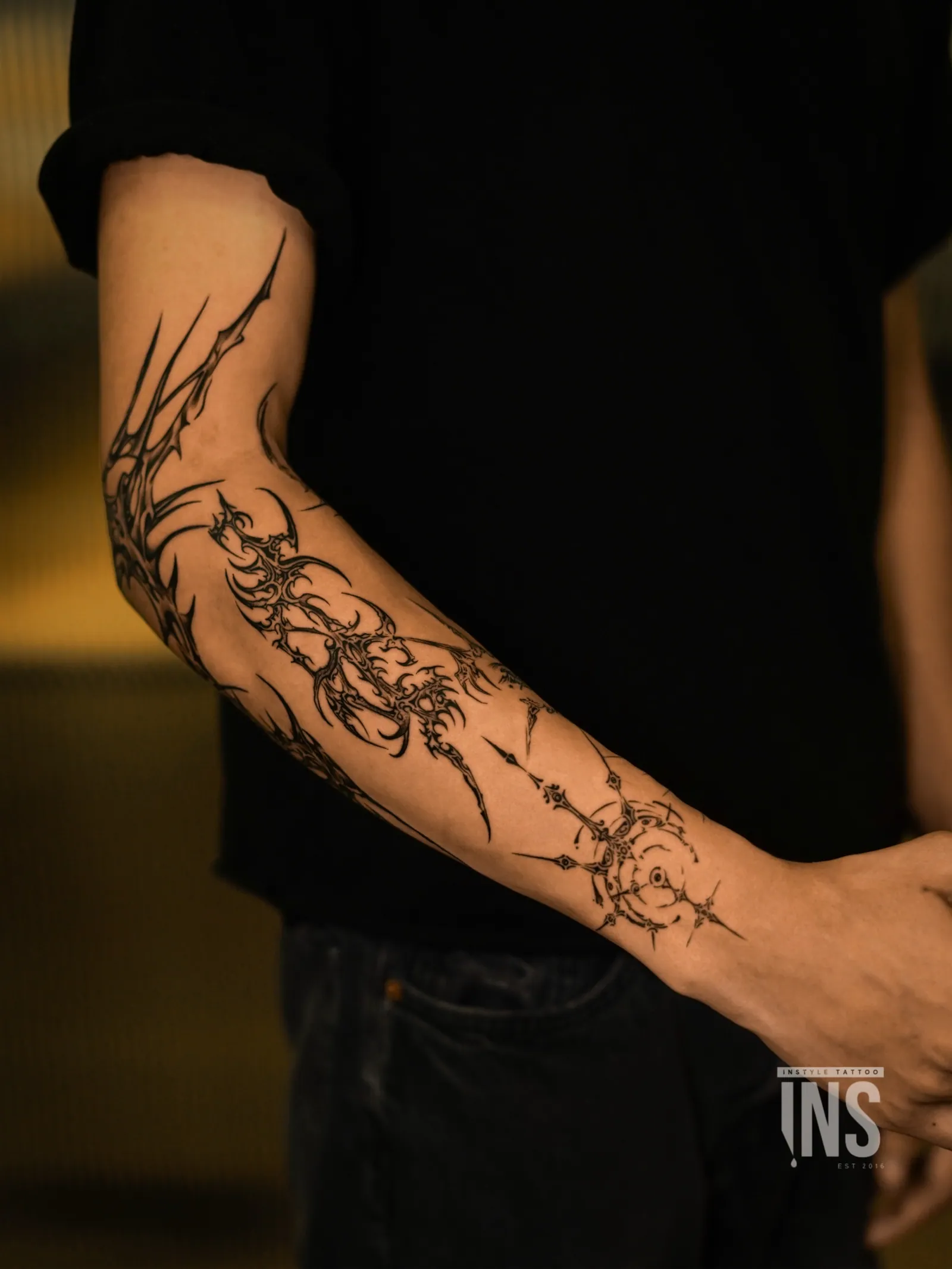 Custom tattoo by Instyle Tattoo Studio, Kochi