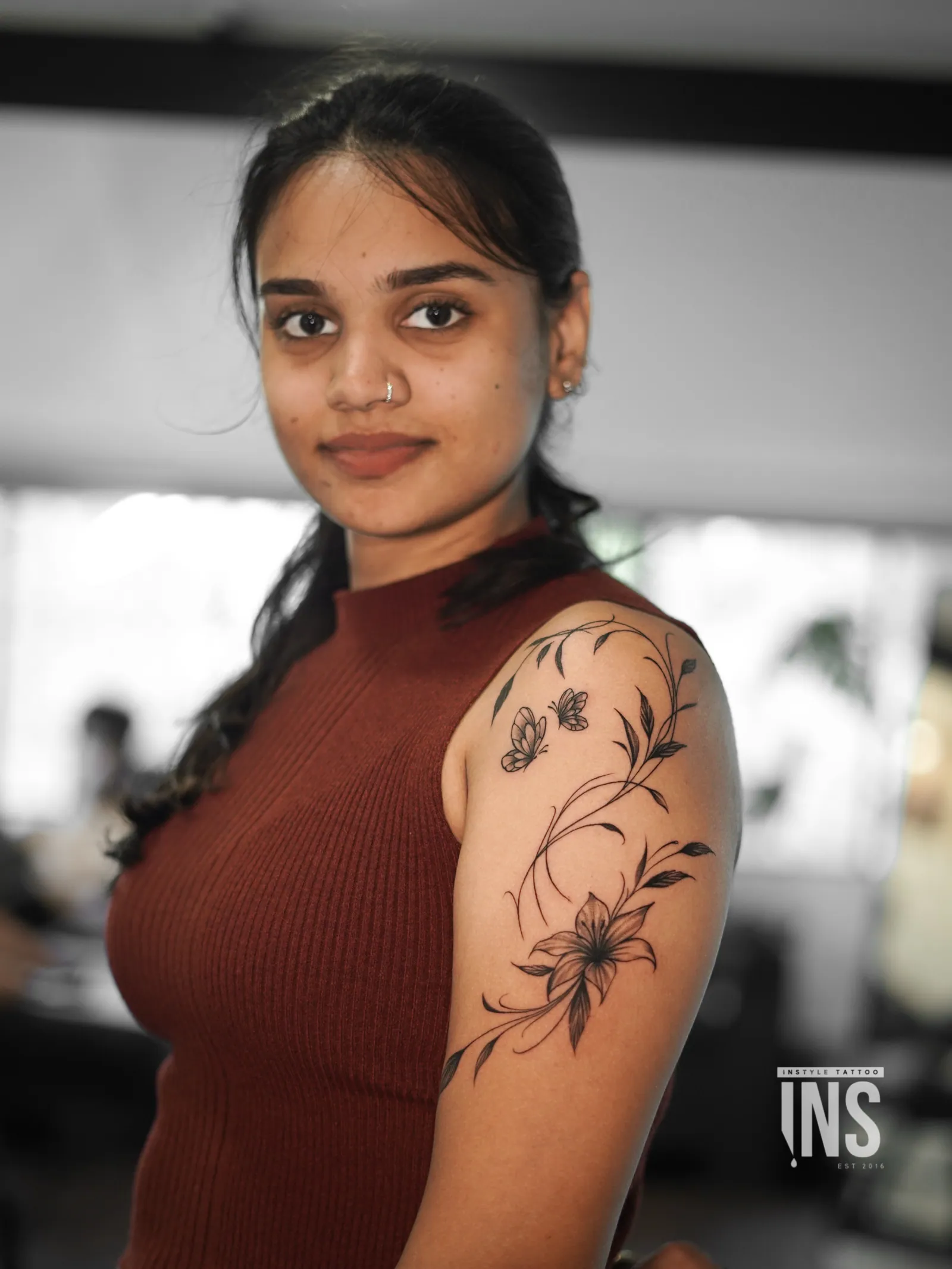 Custom tattoo by Instyle Tattoo Studio, Kochi