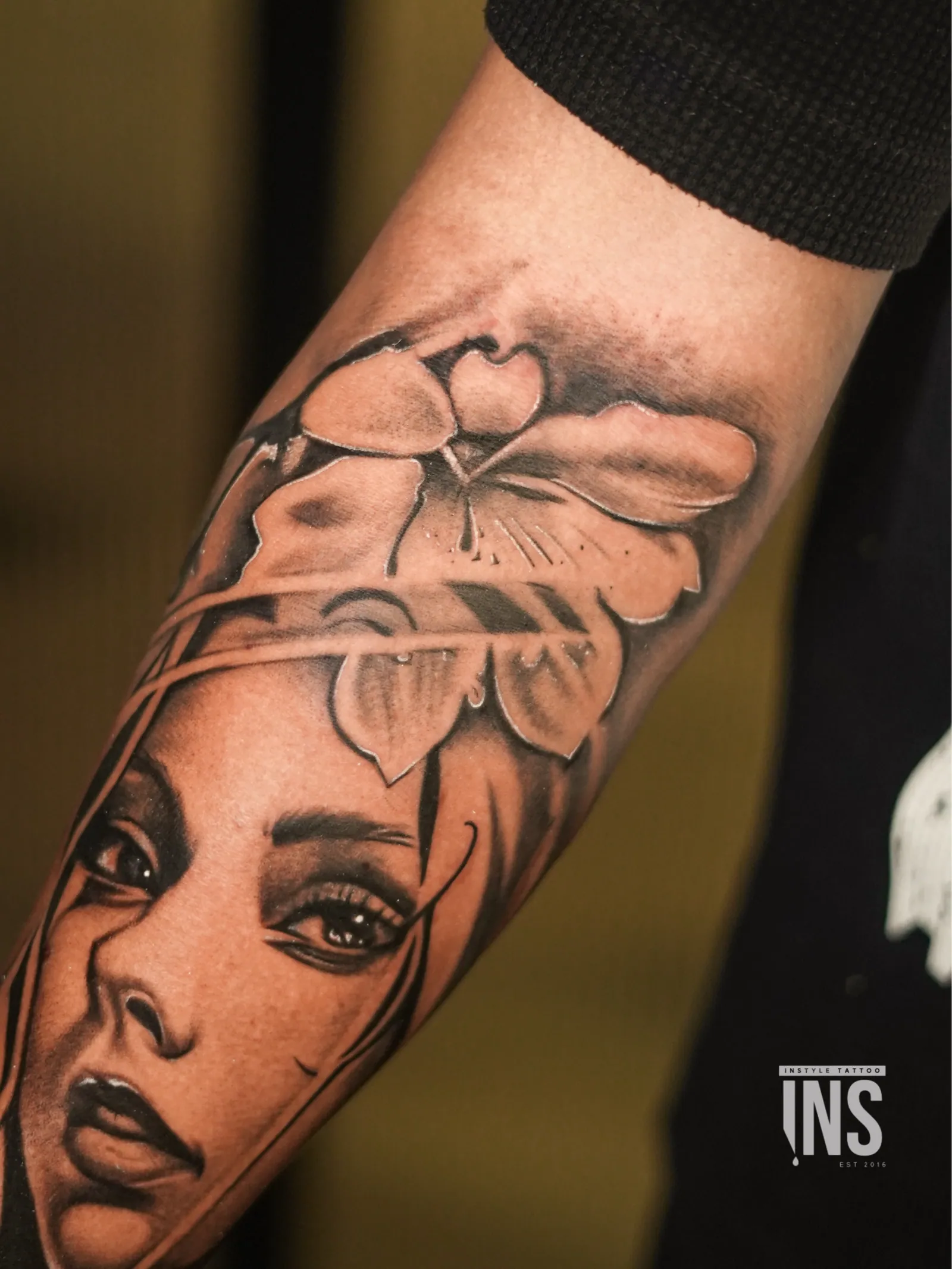 Custom tattoo by Instyle Tattoo Studio, Kochi
