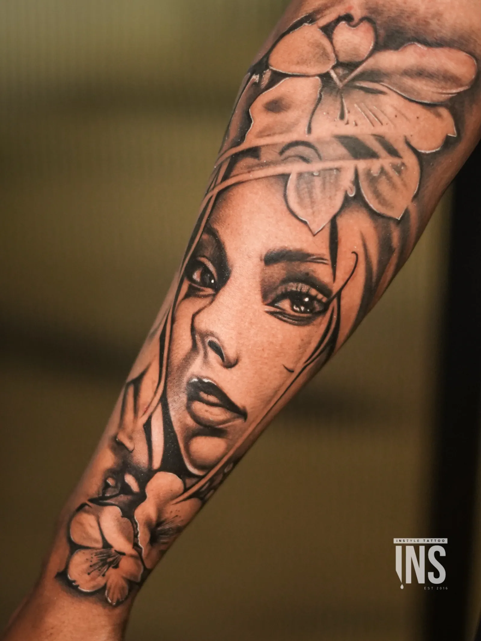 Custom tattoo by Instyle Tattoo Studio, Kochi