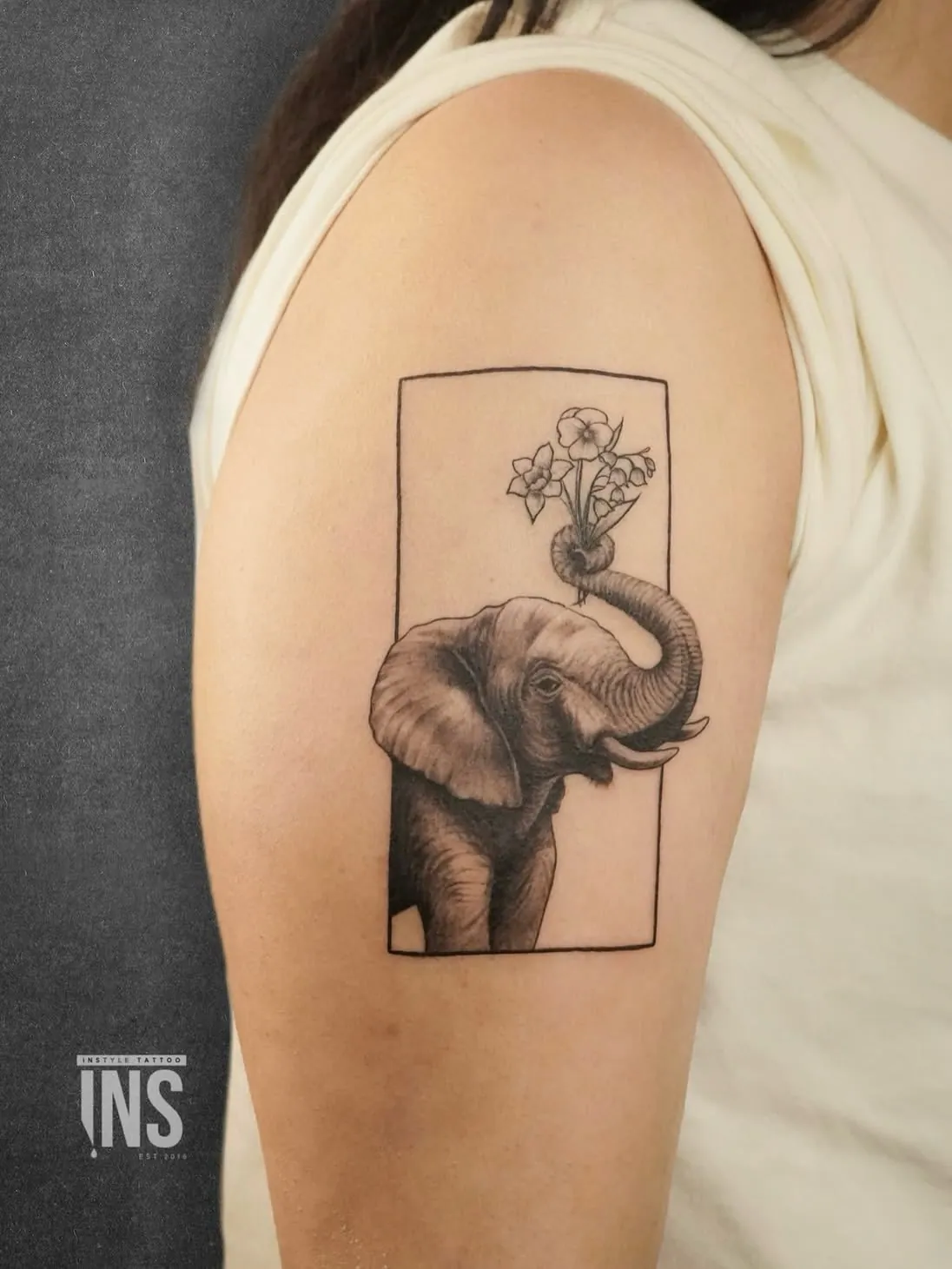 Custom tattoo by Instyle Tattoo Studio, Kochi